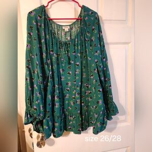 Green Avenue brand peasant style top